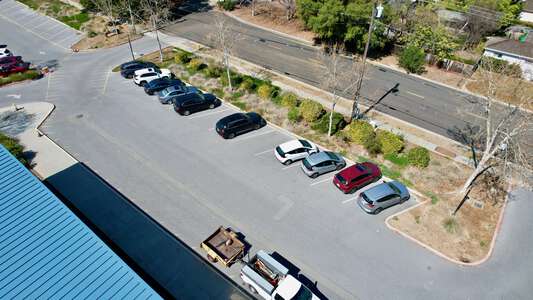 Lawson Middle School Parking Lot in Cupertino