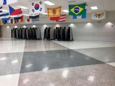 Della Icenhower Intermediate School Cafeteria in Arlington