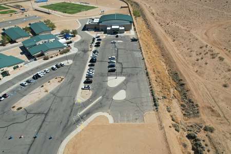 California City High School Parking Lot - Bolden Dr in California City