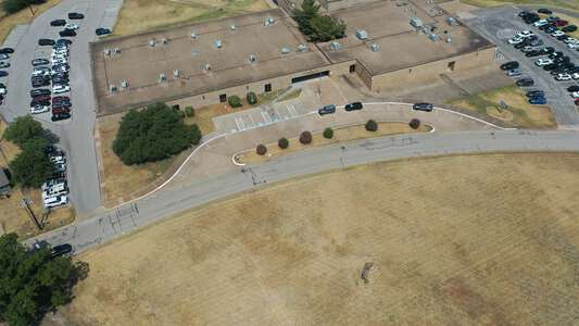 Granbury Independent School District (Administration) Parking Lot - Front in Granbury 2