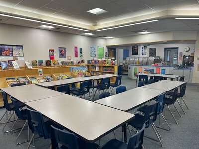 Sierra Enterprise Elementary School Library in Sacramento
