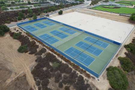 Diamond Ranch High School Tennis Courts in Pomona