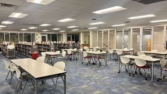 Diamond Hill-Jarvis High School Library in Fort Worth