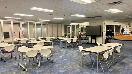 Diamond Hill-Jarvis High School Library in Fort Worth