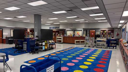 Jones Elementary School Library in Humble