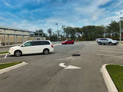 Hidden Oaks Elementary School Parking Lot - Front in Orlando