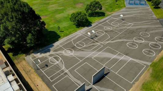 Myers Elementary School Blacktop / Basketball Courts in Rialto 3