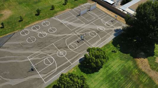 Myers Elementary School Blacktop / Basketball Courts in Rialto 5