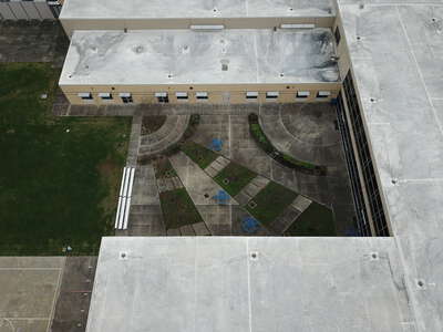 Nelda Sullivan Middle School Courtyard in Pasadena