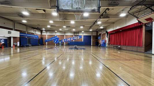 Simons Middle School Gym in Pomona