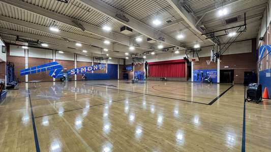 Simons Middle School Gym in Pomona