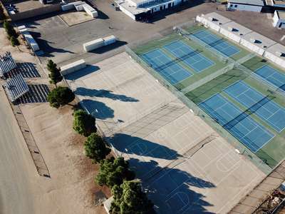 Bonita Vista High School Outdoor Basketball Courts in Chula Vista