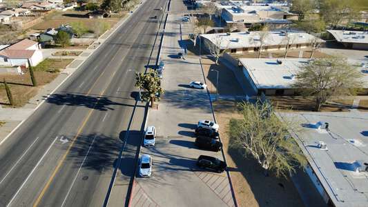 Apple Valley Unified School District Parking Lot - Front in Apple Valley 2
