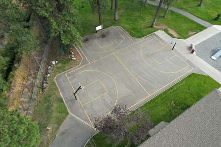 Fernan STEM Academy Outdoor Basketball Courts in Coeur d' Alene