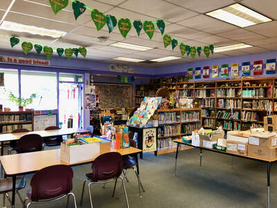 David Lubin Elementary School Media Center in Sacramento