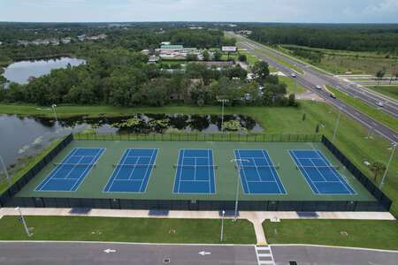 Angeline Academy of Innovation Tennis Courts in Land O’ Lakes