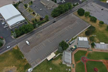 Hawthorne Middle School Parking Lot - Baseball Field in Pocatello