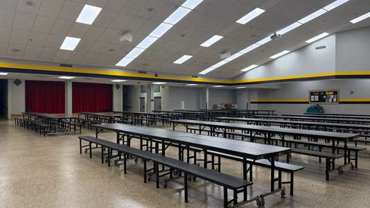 Cooper Middle School Cafeteria in Oklahoma City