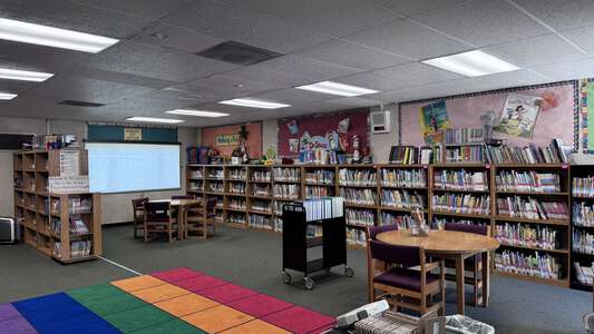 Los Cerritos Elementary School Library in Paramount