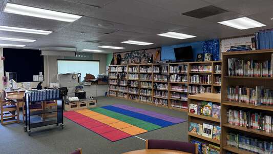 Los Cerritos Elementary School Library in Paramount
