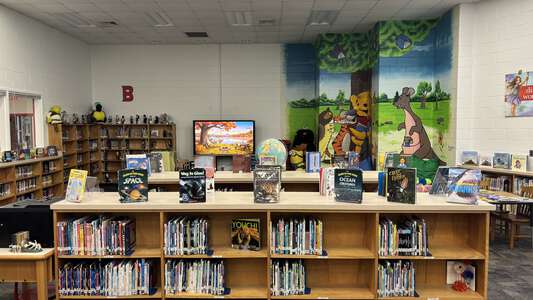 King's Grant Elementary School Library in Virginia Beach