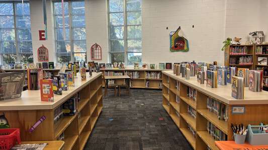 King's Grant Elementary School Library in Virginia Beach