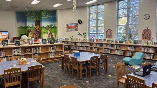 King's Grant Elementary School Library in Virginia Beach