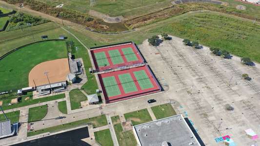 Ridge Point High School Tennis Courts in Missouri City 1