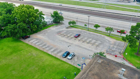 Henry Middle School Parking Lot - Side in Houston