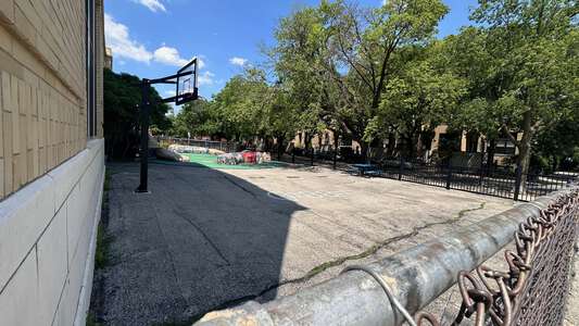 Sabin Dual Language Magnet School Outdoor Basketball Courts in Chicago