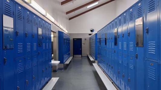 Hamilton School (6-12) Girls Locker Room in Anza 2