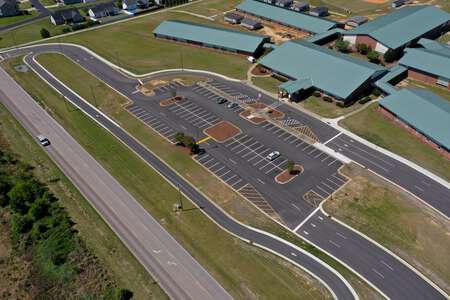 Cleveland Middle School Parking Lot - Visitor in Garner
