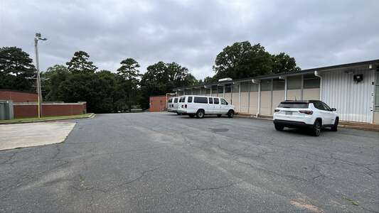 Wilson STEM Academy Parking Lot - Back in Charlotte 2
