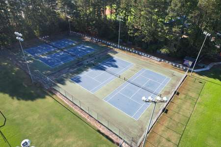 Parkview High School Tennis Courts in Lilburn