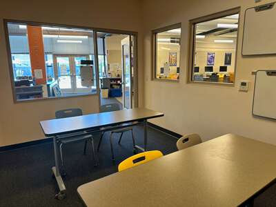 Burlingame Intermediate School Library - Study Room 2 in Burlingame 2