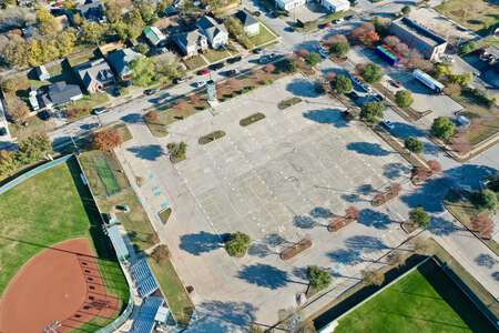 Paschal High School Parking Lot - Fields in Fort Worth 3