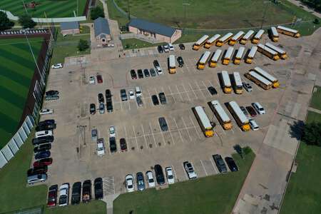 Coppell High School Ninth Grade Parking Lot - Side - CHS9 in Coppell