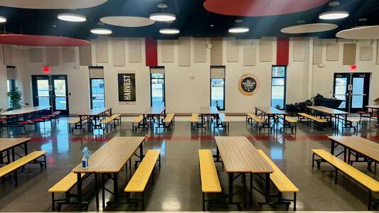 Lenore Kirk Hall Elementary School Cafeteria in Dallas
