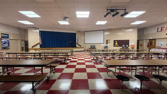 Harvest Hills Elementary School Cafeteria in Oklahoma City