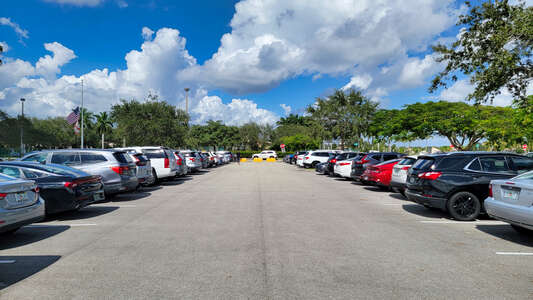 Lakeside Elementary School Parking Lot - East in Pembroke Pines