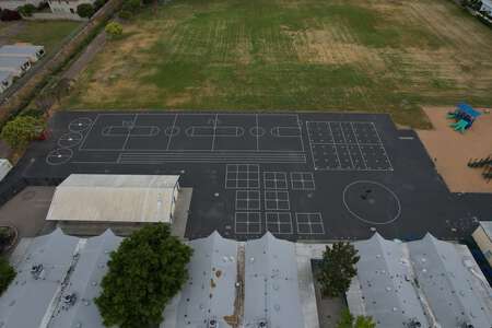 Birch Grove Intermediate  Blacktop / Basketball Courts in Newark 3