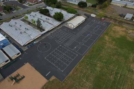 Birch Grove Intermediate  Blacktop / Basketball Courts in Newark 4