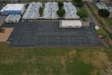 Birch Grove Intermediate  Blacktop / Basketball Courts in Newark 5