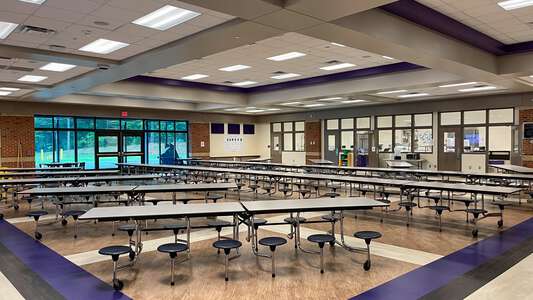 Clear Creek Elementary School Cafeteria in Ellijay