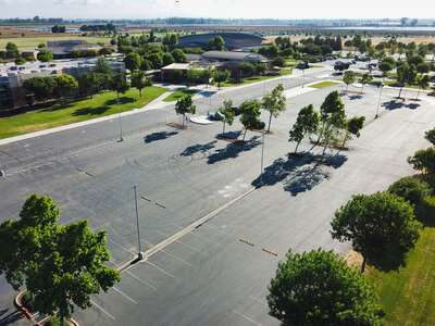 Enochs High School Parking Lot 1 - Student Lot in Modesto