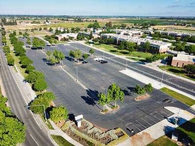 Enochs High School Parking Lot 1 - Student Lot in Modesto
