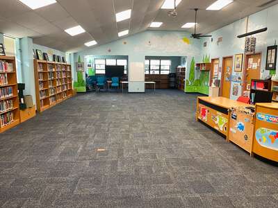 Joslin Elementary School Library in Austin