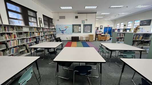 Ocean Beach Elementary School Library in San Diego