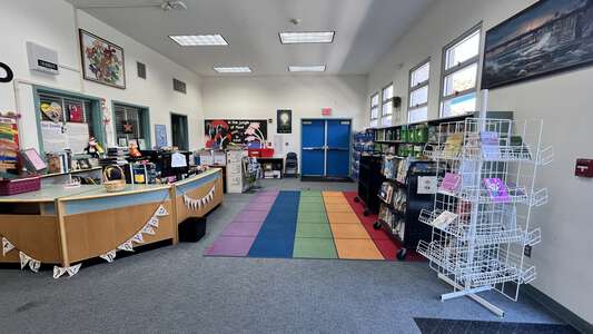 Ocean Beach Elementary School Library in San Diego