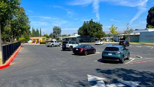 Katherine Elementary School Parking Lot in Simi Valley